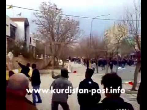 Protests in Sulaimaniyah, Iraqi Kurdistan  سلێمانی     Feb 17, 2011