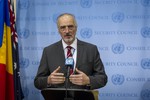 UN Peace Envoy for Syria Calls on Damascus to Suspend Fighting: Reports