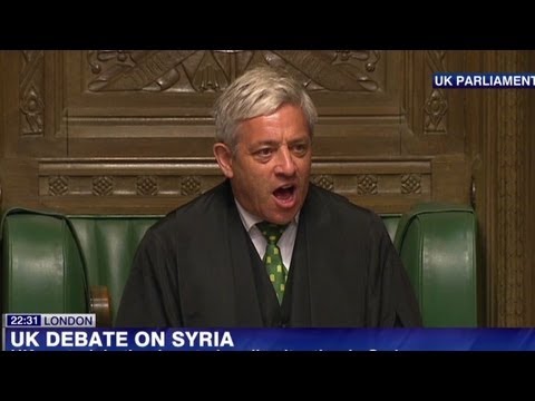 UK's David Cameron defeated on Syria