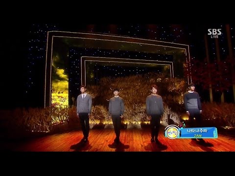 2AM “오늘따라(days like today)” & “나타나 주라 (Over the Destiny)” Comeback Stage @ SBS Inkigayo 2014.11.02