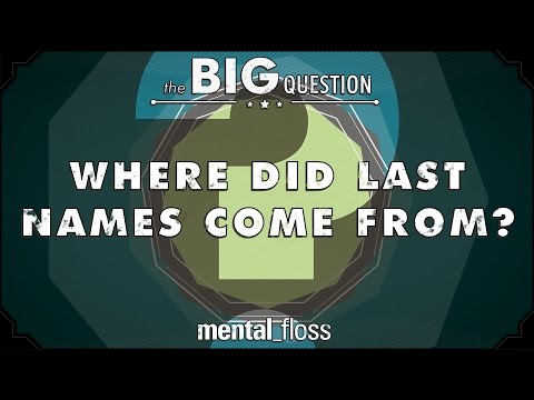 Where Did Last Names Come From? - Big Questions (Ep. 8)