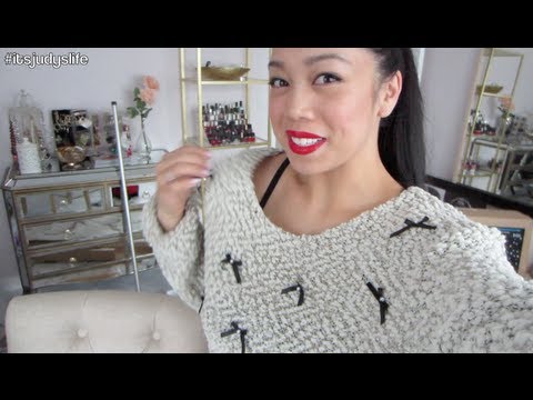 GIANT COMFY SWEATER!! - February 22, 2013 - itsjudyslife vlog