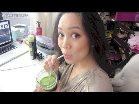 DELICIOUS GREEN JUICE! - February 25, 2013 - itsJudysLife Vlog