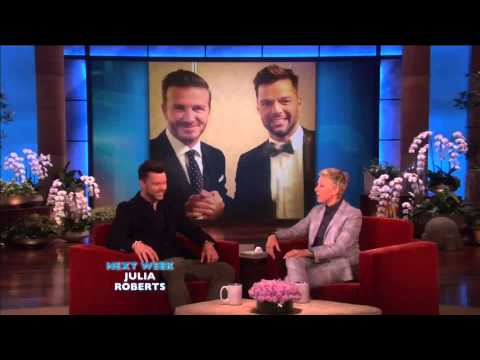 (INTERVIEW) Ricky Martin on The Ellen DeGeneres show - May 2, 2014 - HD.