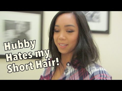 Hubby Hates My Short Hair! - October 29, 2014 - itsJudysLife Daily Vlog