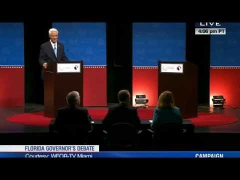 FL Gov Debate Delayed by a FAN