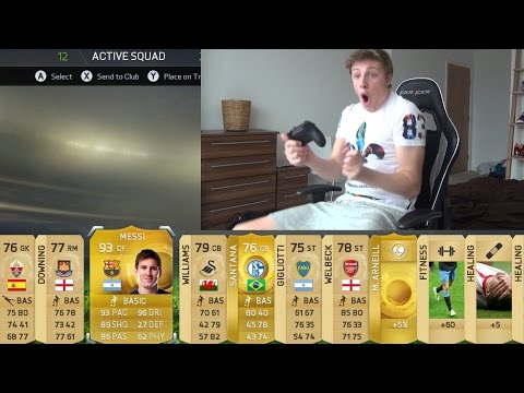 FIFA 15 - MESSI IN A PACK!!!!!!!!!