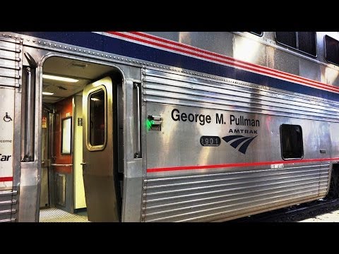 4k Amtrak Capitol Limited Train #29  April 29, 2014  Part 1 Coast to Coast