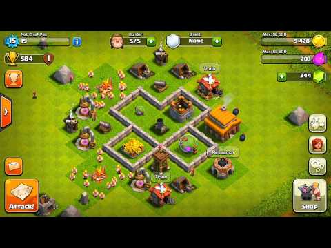 Clash of Clans - Best Town Hall 3 Defense! (Base Design)