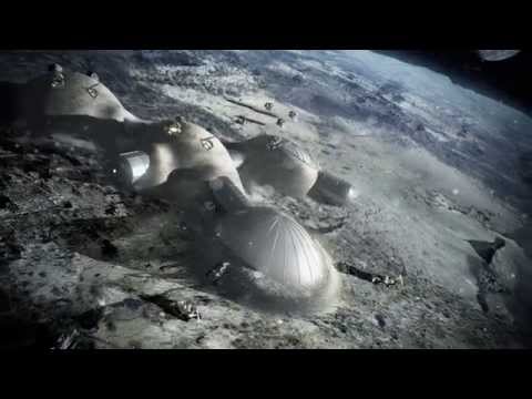 3D-printing a lunar base