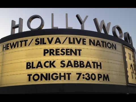 Black Sabbath Live 2014 @ Hollywood Bowl Los Angeles, Calif. (Full Concert)