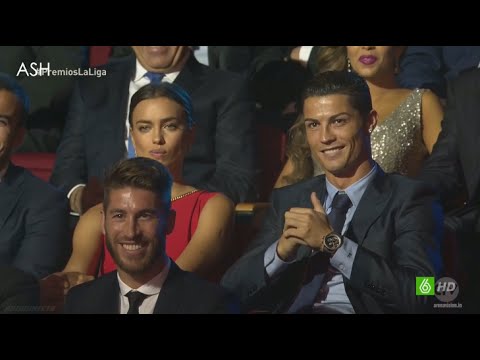 Spanish comedian makes fun of Cristiano Ronaldo in La Liga Gala 2014 HD