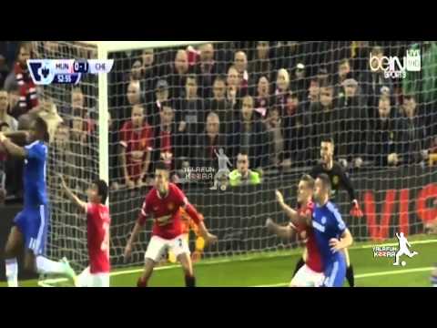 Didier Drogba Goal - Manchester United vs Chelsea 0-1 [26/10/2014] Premier League