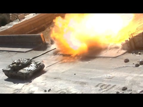 ᴴᴰ Tanks with GoPro's™ ♦ Two T-72 Tanks got Hit in Jobar Syria ٭٭subtitles٭٭