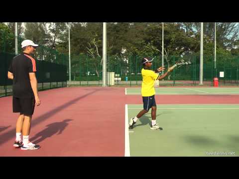 Tennis Forehand Contact Point And How To Find It