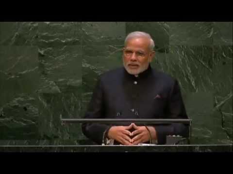 PM Modi addresses the UN General Assembly