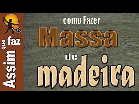 Como Tapar Furo em Madeira