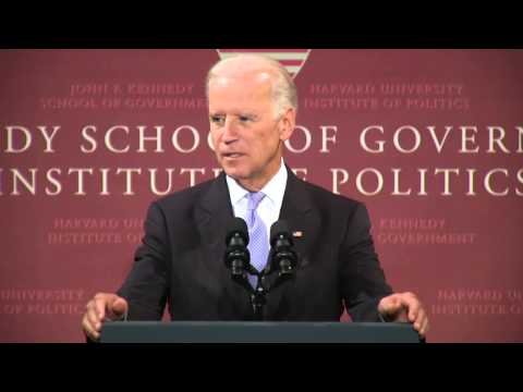 Vice President Biden Delivered Remarks on Foreign Policy | Institute of Politics