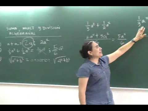 Repaso de algebra (parte 1: Suma y Resta)