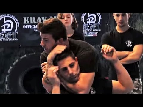 KRAV MAGA TRAINING • How to escape the Rear Naked Choke