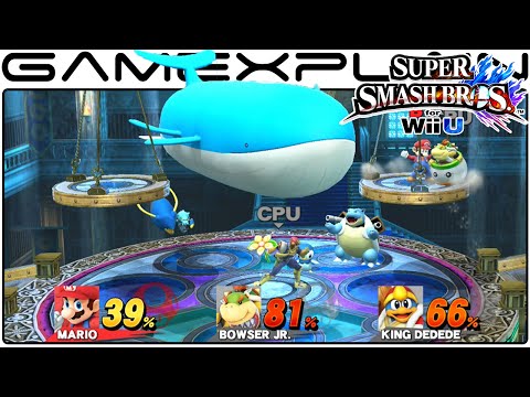 Smash Bros Wii U: Kalos Pokémon League Stage (1080p Direct Feed Gameplay)