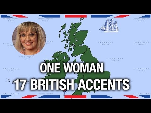 One Woman, 17 British Accents - Anglophenia Ep 5