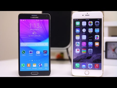 Samsung Galaxy Note 4 vs iPhone 6 Plus - Full Comparison