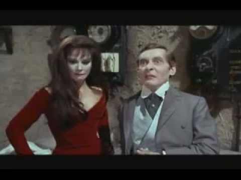 Carry On sCreaming. oK(Fenella Fielding)  REPLACEMENT THERAPY IN RED