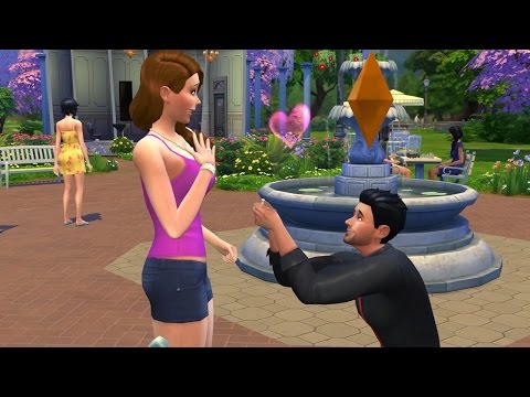 LOS SIMS 4: HOLA...SOY SAMUEL DE LUQUE ¿QUIERES CASARTE CONMIGO?