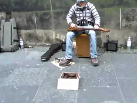 Crazy Good Multi Instrument Street Musician