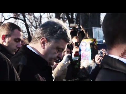 Heckling President Poroshenko and a Visit from Joe Biden