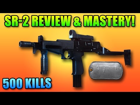 BF4 SR-2 Review & 500 Kill Master Dog Tag | Battlefield 4 PDW Gameplay