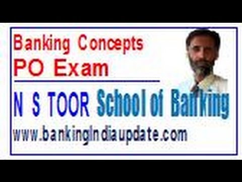 Banking Concepts for Bank PO Exam   1