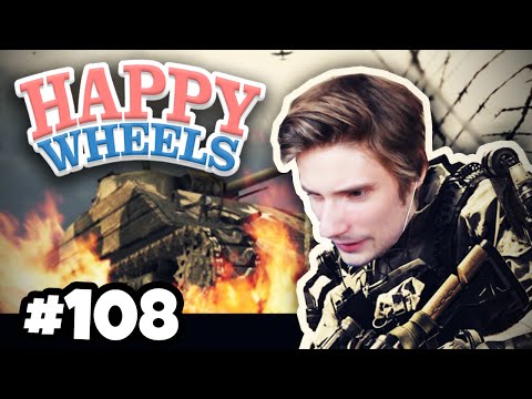 WIR ZIEHEN IN DEN KRIEG! ★ HAPPY WHEELS #108 | Herr Bergmann