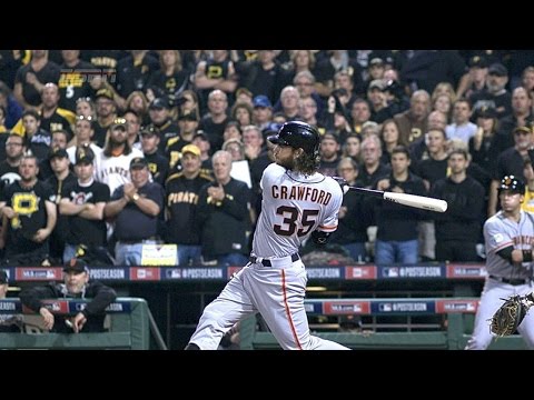 NL WC: Crawford opens the scoring with a grand slam