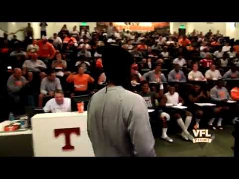 Lil Jon visits Tennessee Vols Football & Butch Jones