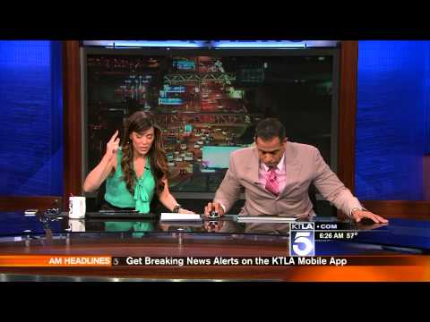 KTLA St Patricks Day Earthquake 3/17/2014