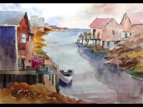 Paint Along with Larry Hamilton -  Nov. 23, 2013 - Watercolor 