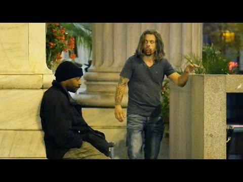 Vampire in Philly Prank