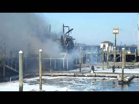 Port Jefferson Pier - Dock House Fire - 5