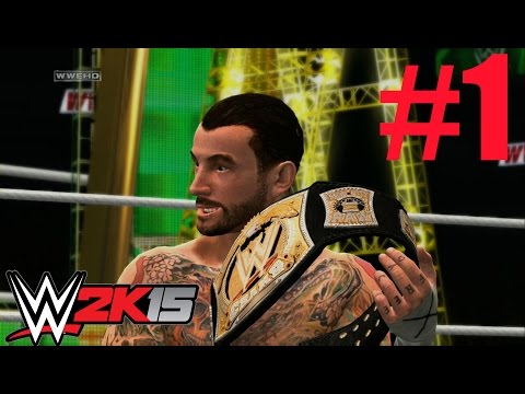 WWE 2K15 2K Showcase - CM Punk vs John Cena MITB 2011 (Hustle, Loyalty, Disrespect Part 1)