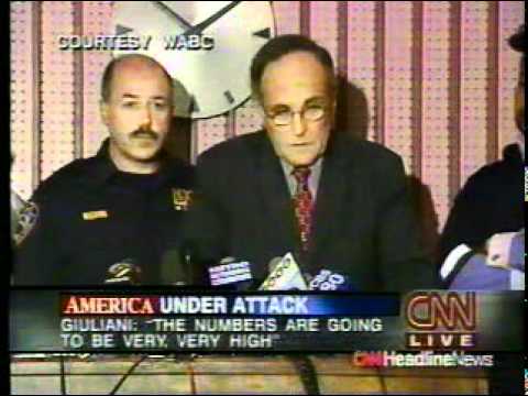 9/11 News Coverage:  10:00 PM: Mayor Giuliani Press Conference