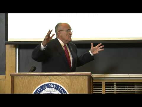 Rudy Giuliani on Leadership