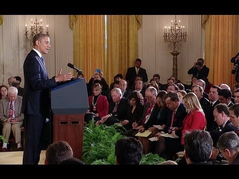 President Obama Holds a Press Conference