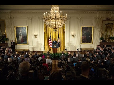 The President Holds a Press Conference After the Midterm Elections