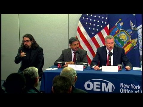 RAW VIDEO: Sign Language Interpreter Goes Viral During De Blasio Ebola Press Conference