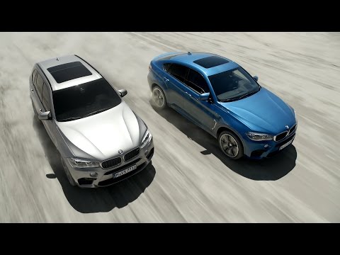 CLAIMS YOUR TERRITORY. The new BMW X5 M and BMW X6 M.