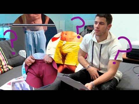 Nick Jonas plays Guess The Bulge featuring Harry Styles, Justin Bieber, Zac Efron and more