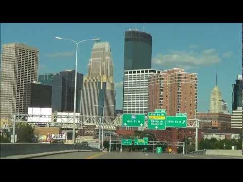 Urban Driving: Downtown Minneapolis via I-394