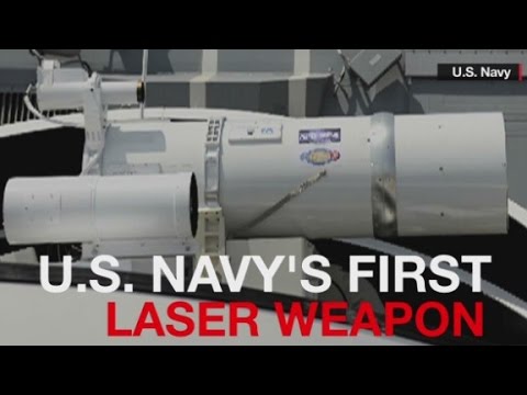 U.S. Navy's drone killing laser